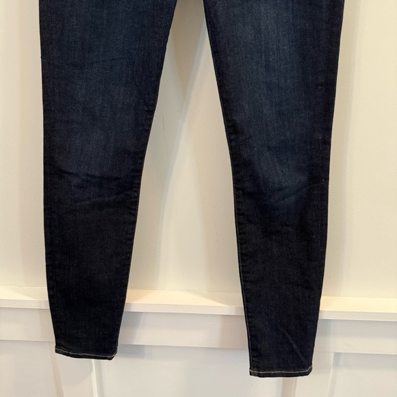 Women’s Frame Denim dark wash Le High skinny crop Jeans - Picture 3 of 8